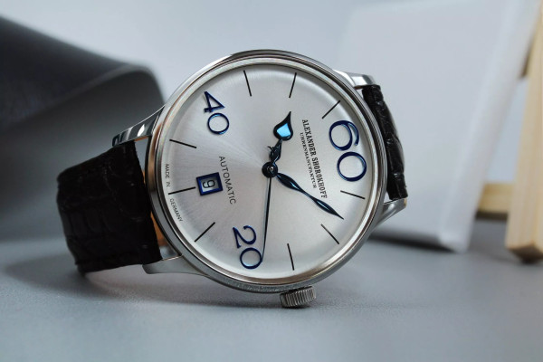ALEXANDER SHOROKHOFF SIXTYTHREE SILVER 40MM  LIMITED EDITION 50PCS AS.LA02-1