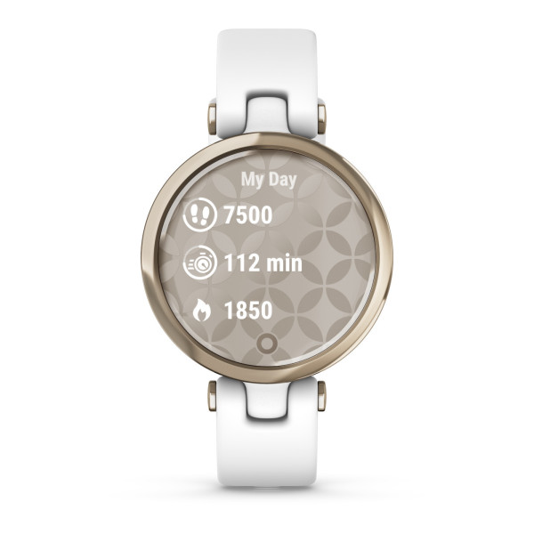 GARMIN LILY ™ SPORT EDITION CREAM GOLD 34.5 MM 010-02384-10
