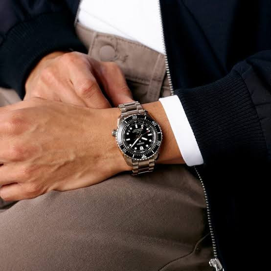 seiko hbc002j1 керамичен черен безел ClassicWatches.bg