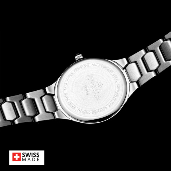 Appella часовник L50010.5113DQ сапфир кристал swiss made classicwatches.bg