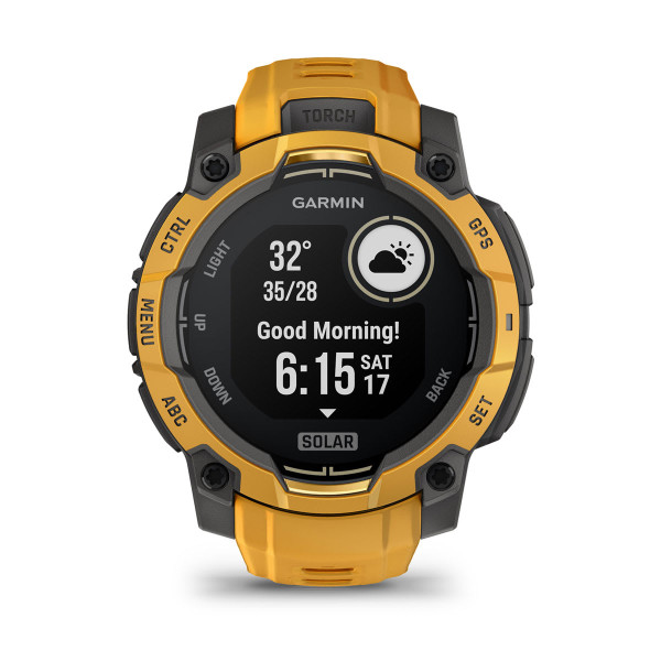 Garmin Instinct 3 Solar Sunburst със Sunburst/Grey каишка 010-02934-02