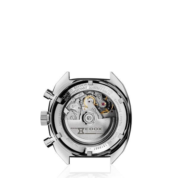 EDOX SPORTSMAN CHRONOGRAPHE AUTOMATIC LIMITED EDITION 41MM 08202 3BU BUIN