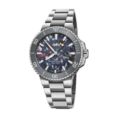 ЧАСОВНИК ORIS AQUIS DATE UPCYCLE 41.5MM 01 733 7787 4150-07 8 22 04PEB