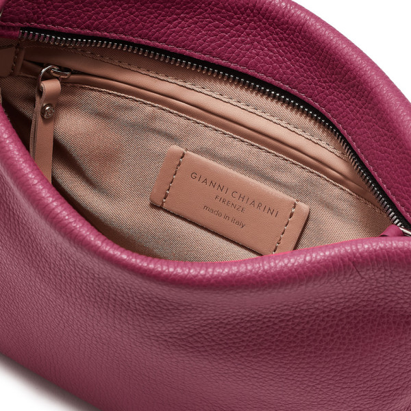 ДАМСКА ЧАНТА , ЕСТЕСТВЕНА КОЖА-РЪЧНА ИЗРАБОТКА GIANNI CHIARINI 8265/PINK