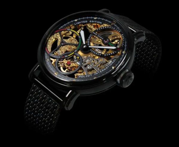 POLJOT INTERNATIONAL BERINGO HAND WINDING 43 MM LIMITED EDITION 400 PIECES 9910.1942213M