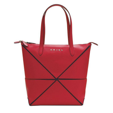 Дамска чанта Cross Origami Collapsible, червена голям размер