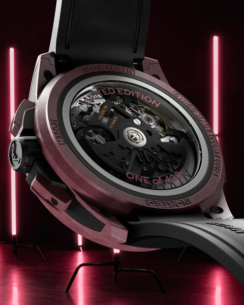 часовник norqain wild one skeleton chrono лимитиран модел 400 броя classicwatches.bg