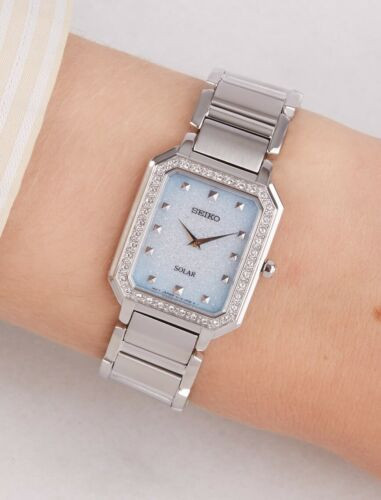 SEIKO SOLAR 25MM LADIES WATCH SUP443P1