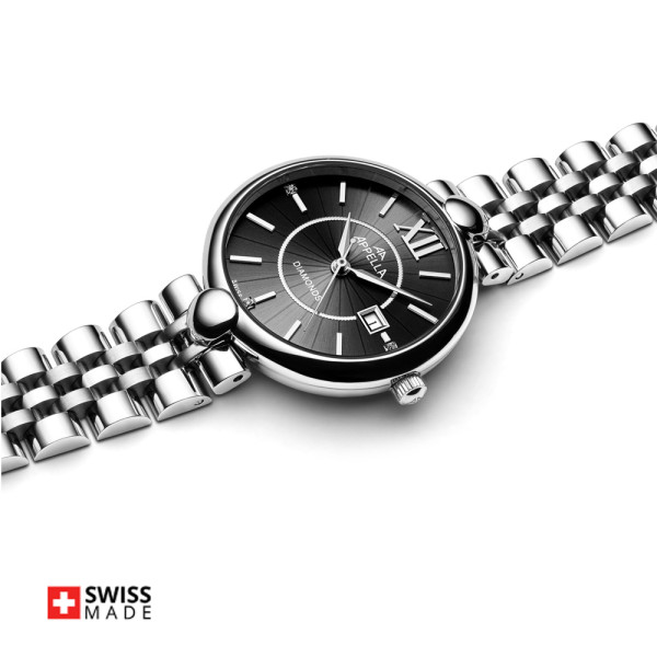 часовник Appella L50011.5166DQ диамантени акценти дата classicwatches.bg