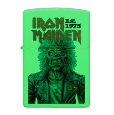 Zippo Iron Maiden запалка, Glowing Eddie Design