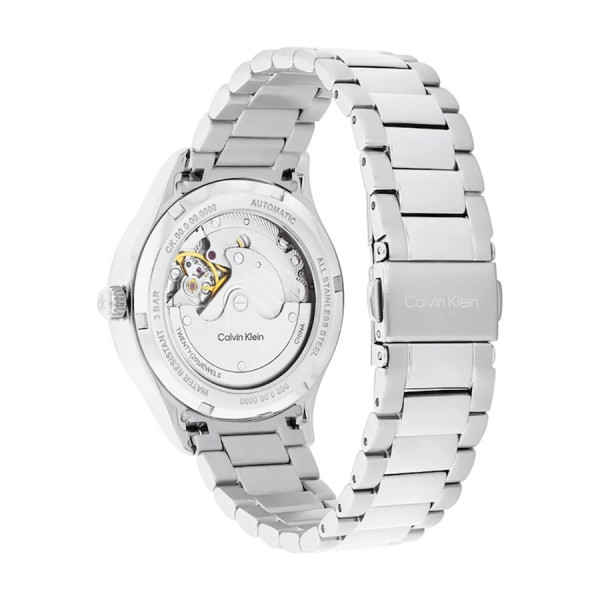 Calvin Klein 25100103 дамски автоматичен часовник Iconic син циферблат ClassicWatches.bg

