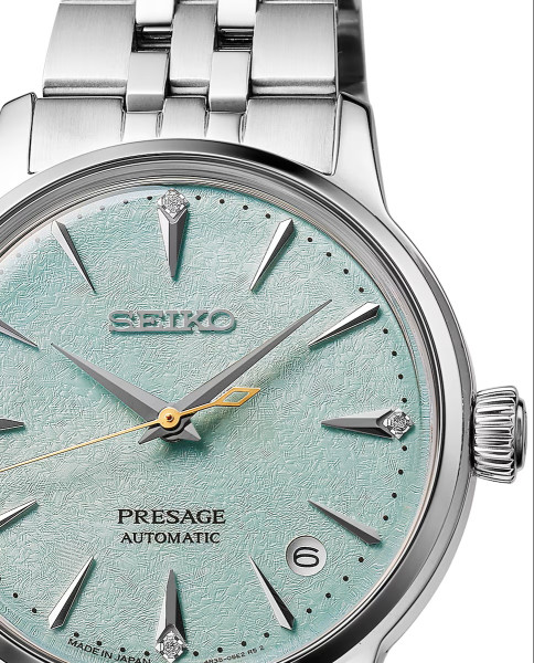 srpl63j1 ментово‑зелен градиент циферблат ClassicWatches.bg
