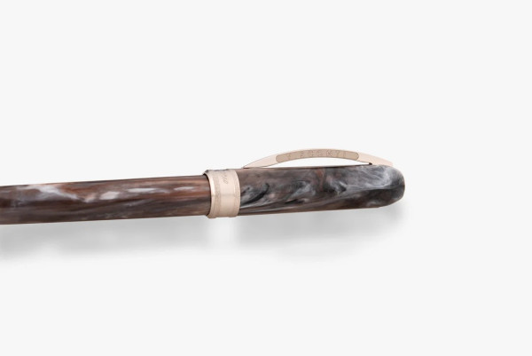 Ролер Visconti Dante Purgatorio в сива и синя смола – classicwatches.bg
