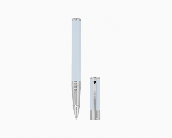 РОЛЕР S.T.DUPONT D-INITIAL PASTEL BLUE/CHROME 262279