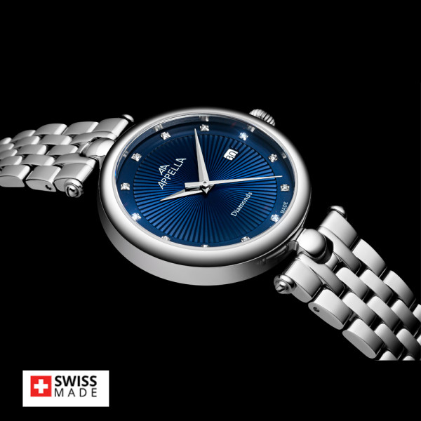 Appella L50002.5145DQ дамски часовник с диаманти ClassicWatches.bg