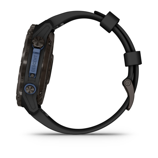 Garmin Descent Mk3i Carbon Grey DLC титан с черна силиконова каишка 010-02752-16