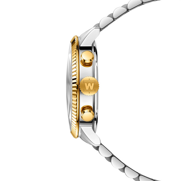 welder wwrc872 мъжки часовник двойно време стоманена верижка classicwatches.bg
