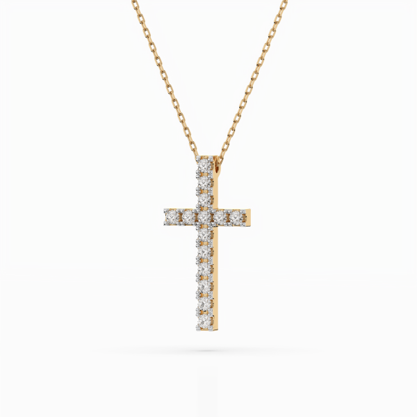 CARA DIAMANTI Златно колие с диаманти K104-10025Y