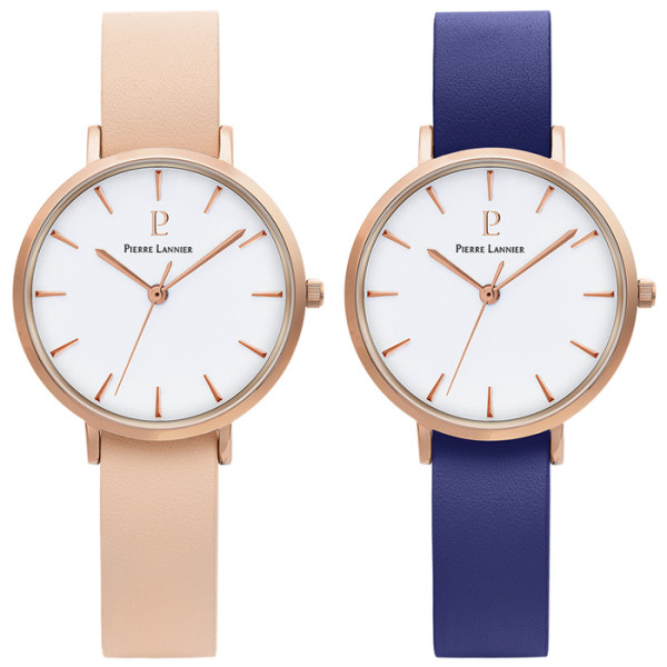 PIERRE LANNIER REVERSIBLE 35MM LADIES WATCH 004F905