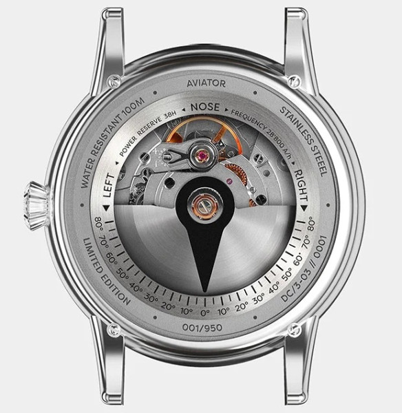 ЧАСОВНИК AVIATOR DOUGLAS DC-3 45MM V.3.32.0.240.4