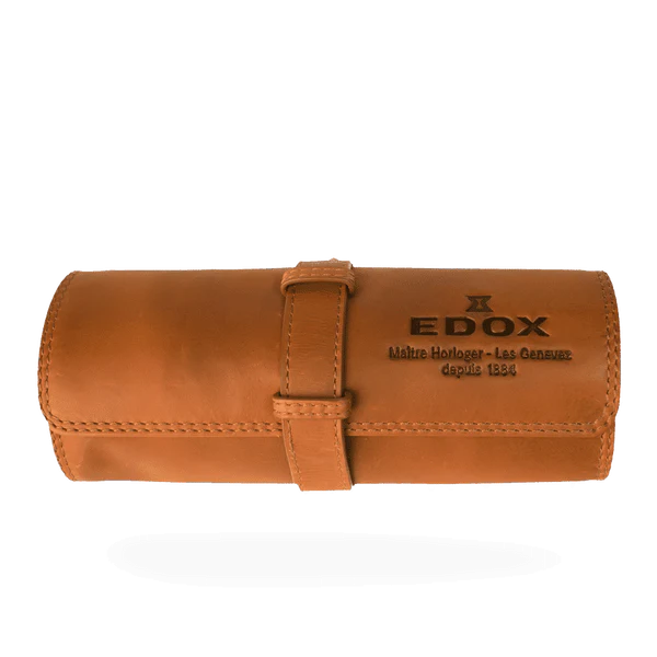 EDOX SKYDIVER LIMITED EDITION AUTOMATIC 42MM MEN`S WATCH 80126 BRN BUIDR