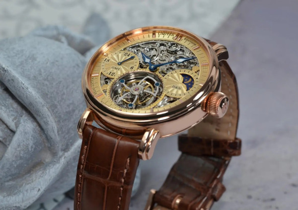 POLJOT INTERNATIONAL TOURBILLON SKELETON 43MM LIMITED EDITION 250PIECE 3360.T555RG-CH