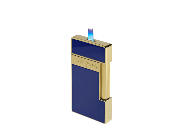 Запалка S.T.Dupont SLIMMY SHINY BLUE LACQUER 28005