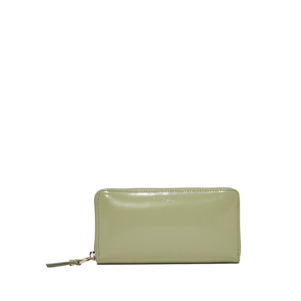 ДАМСКИ ПОРТФЕЙЛ , ЕСТЕСТВЕНА КОЖА-РЪЧНА ИЗРАБОТКА GIANNI CHIARINI 5042/GREEN