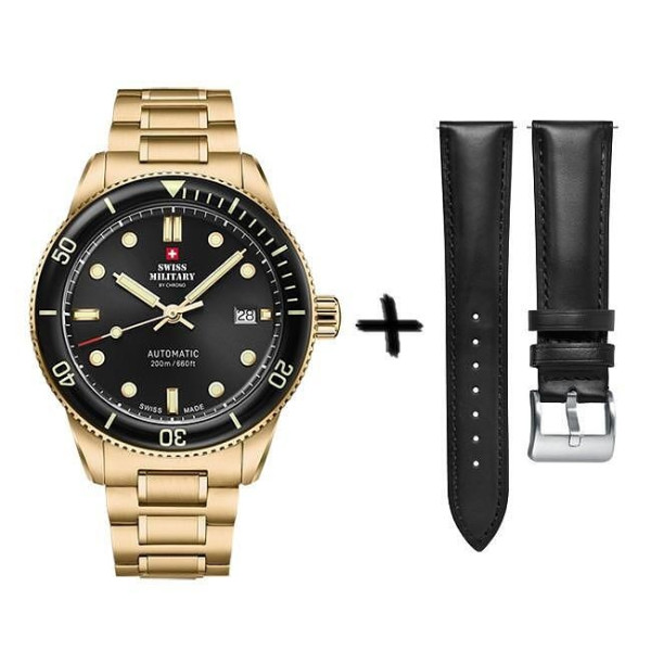 Swiss Military By Chrono SMA34106.04SET мъжки автоматичен часовник сет – classicwatches.bg