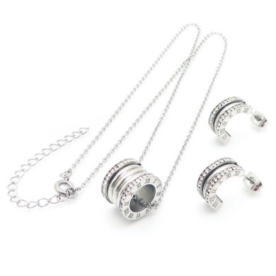 Комплект дамско колие и обеци Lee Cooper LC.S.01605.330