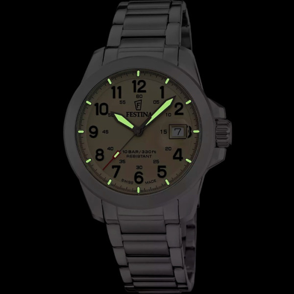 Festina F20081/1 мъжки швейцарски часовник Field – classicwatches.bg