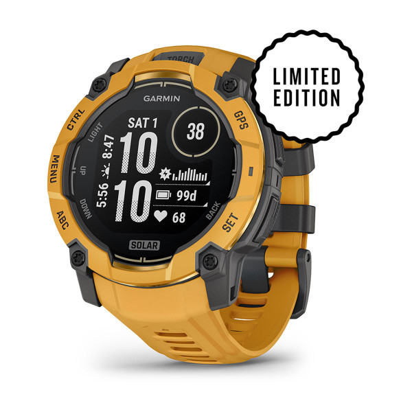 Garmin Instinct 3 Solar Sunburst със Sunburst/Grey каишка 010-02935-02