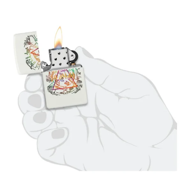 Zippo Def Leppard запалка, Glowing Hysteria Design