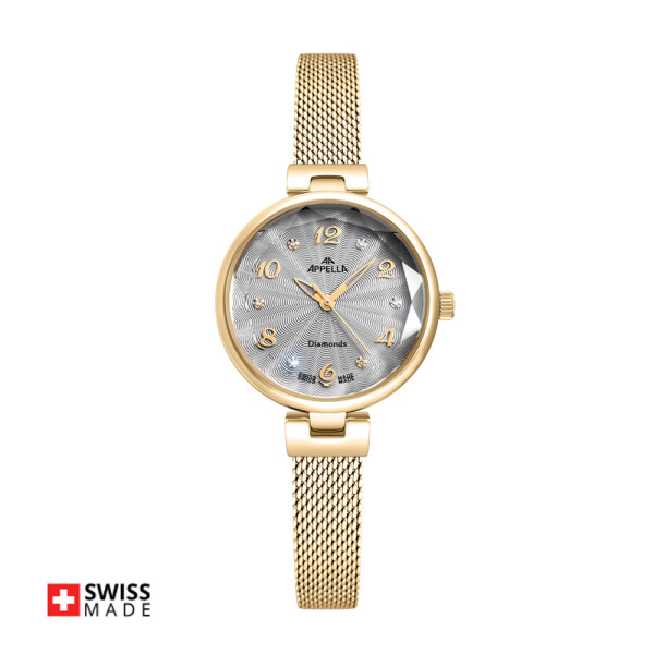 Appella L50004.1177DQ дамски часовник с диаманти ClassicWatches.bg