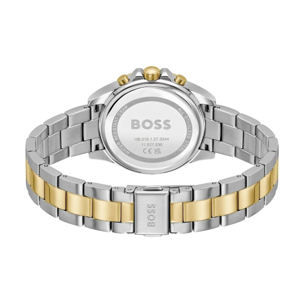 дамски часовник hugo boss 1502827 с двуцветна верижка classicwatches.bg