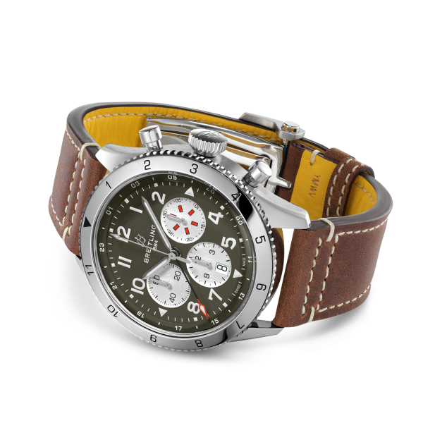 BREITLING SUPER AVI B04 CHRONOGRAPH GMT 46 CURTISS WARHAWK AB04452A1L1X1