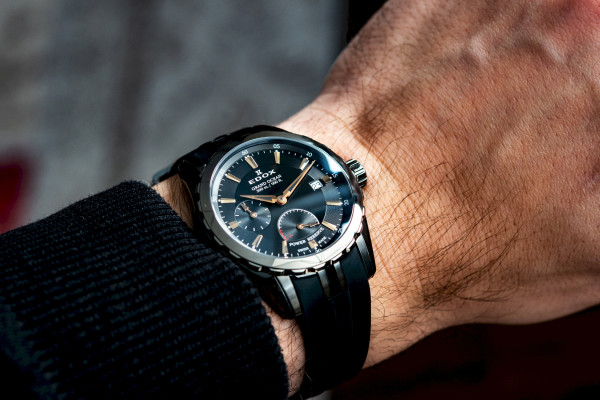 ЧАСОВНИК EDOX GRAND OCEAN POWER RESERVE AUTOMATIC 40MM 94500 357GNCA NIR