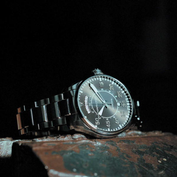 HAMILTON KHAKI AVIATION PILOT 42MM H64.615.135