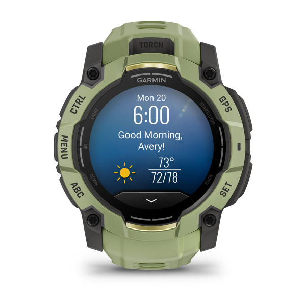 Garmin Instinct 3 Amoled Fern Green с Fern Green каишка 010-03020-02