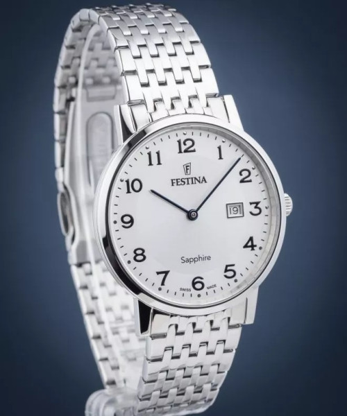 FESTINA SWISS MADE 39.3MM MEN'S WATCH F20018/4