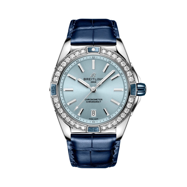 Часовник Breitling A17356531C1P1 с корпус от стомана и диаманти  classicwatches.bg