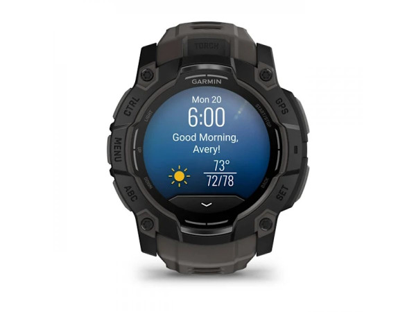 мъжки часовник Garmin Instinct 3 AMOLED устойчив корпус – ClassicWatches.bg