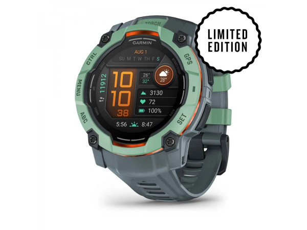 GARMIN INSTINCT 3 AMOLED 50ММ NEOTROPIC С TWILIGHT КАИШКА  010-03020-01