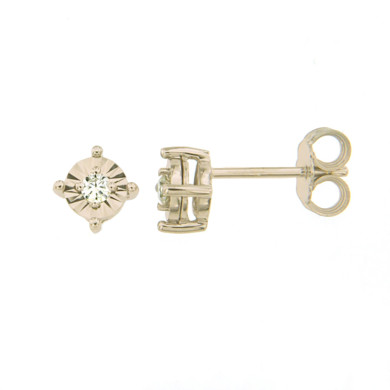 CARA DIAMANTI Златни обеци с диаманти BB0524R/0.22ctsSI/H