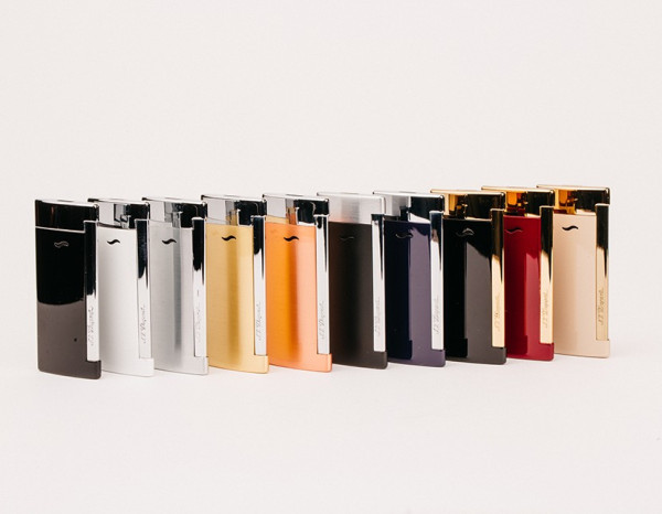 Запалка S.T.Dupont Slim 7 BLACK / GOLDEN 27708