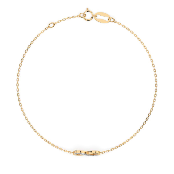 CARA DIAMANTI Златна гривна с диаманти K105-10009Y