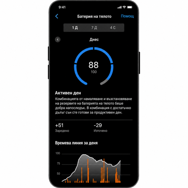 Garmin Cirqa смарт гривна Captain Blue L-XL 010-04675-03