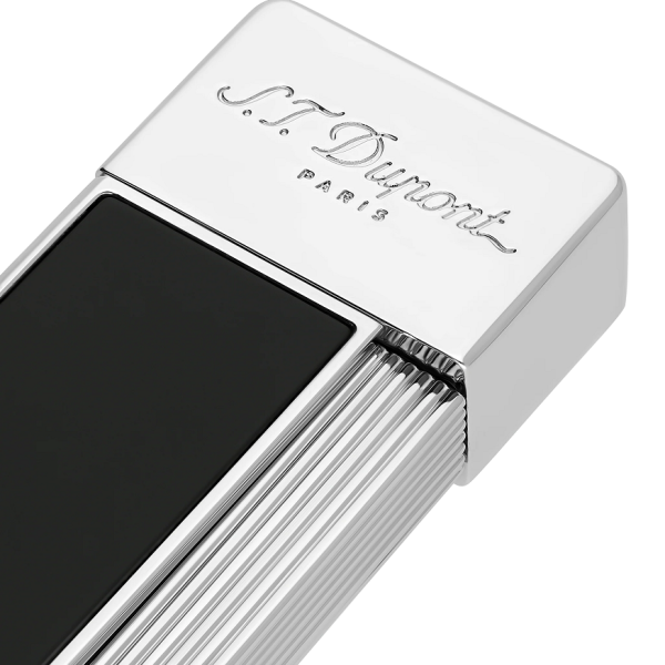 Запалка S.T.Dupont TWIGGY BLACK/CHROME 30001