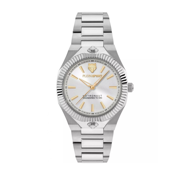 Philipp Plein PSDGA0325 дамски часовник със сребрист циферблат и мотив тигър – ClassicWatches.bg