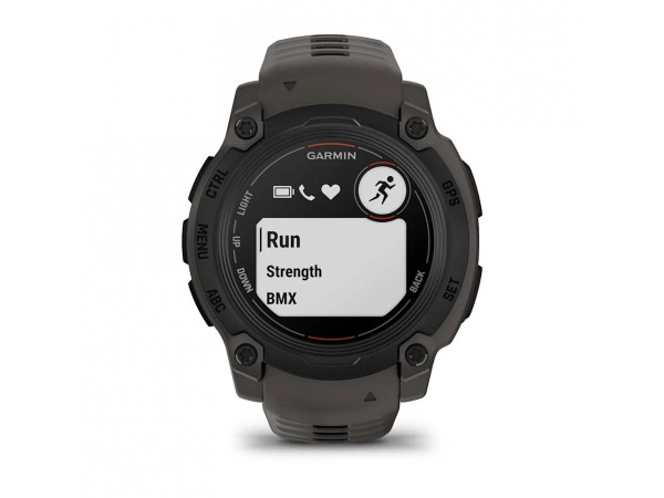 ЧАСОВНИК GARMIN INSTINCT E 40MM BLACK С CHARCOAL КАИШКА 010-02932-00